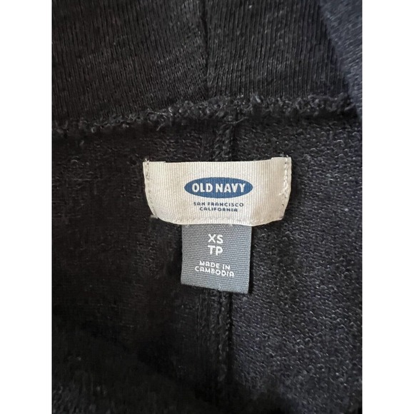 Old Navy Top Women’s XS Heather Gray Half Sleeve Cowl Neck Cotton Blend - Picture 4 of 5